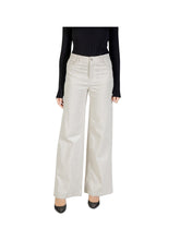 LIU.JO WHITE Pantaloni Liu Jo In Velluto - Avorio Avorio